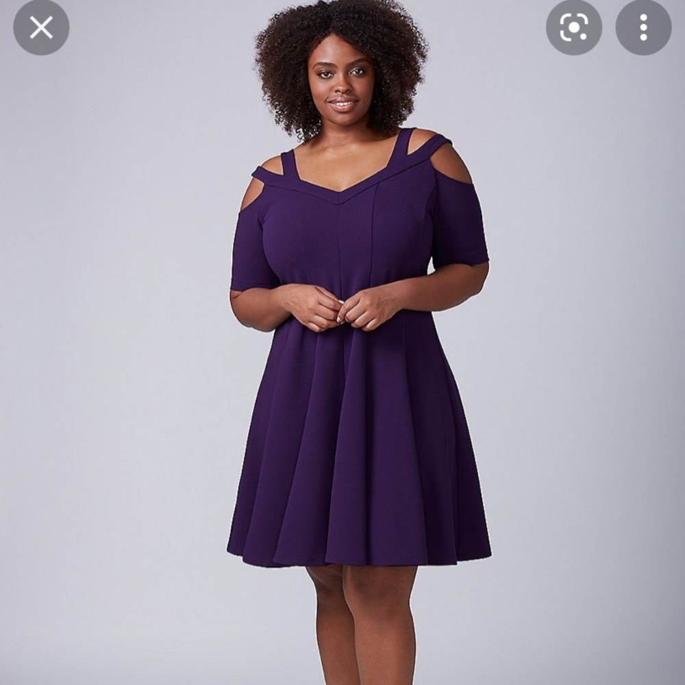 Lane Bryant size 16 fit & flare dress